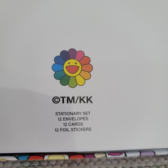 Takashi Murakami Flowers Greeting Cards Set - Picture 3 of 6